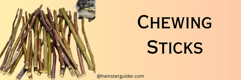 chewing sticks for hamsters